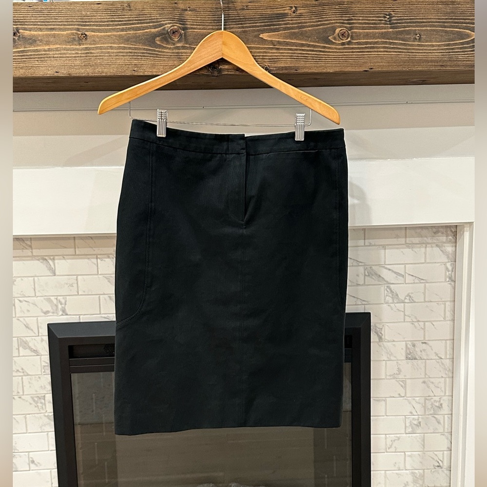 Alexander McQueen Black Pencil Skirt